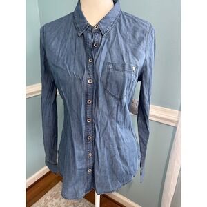 Guess Imogen Denim fall outdoor country hike, pumpkin patch gorp cabin size M